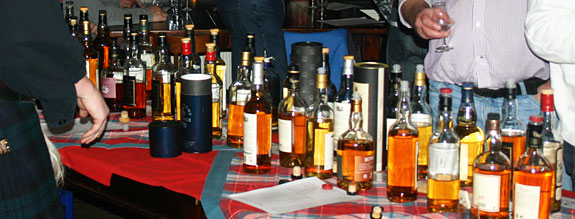 82 verschillende whisky's