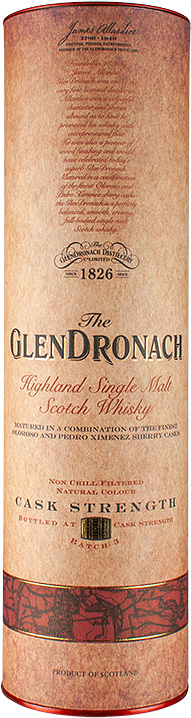BOX GlenDronach Cask Strength batch 3
