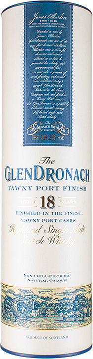 BOX Glendronach port finisch 18yr