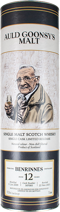 BOX benrinnes 2009 auld goonzy 12yr