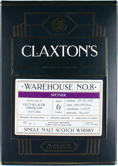 BOX glen allachie 2015 claxtons wh8 6yr