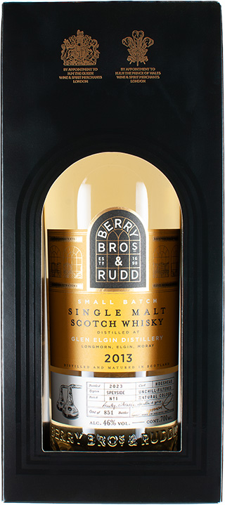 BOX glen elgin 2013 berry bros rudd 10yo