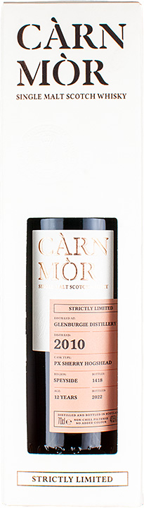 BOX glenburgie 2010 carn mor 12yo