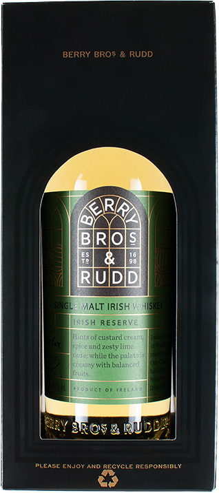 BOX irish reserve single malt berry bros rudd nas