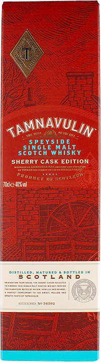 BOX tamnavulin sherry cask NAS v3