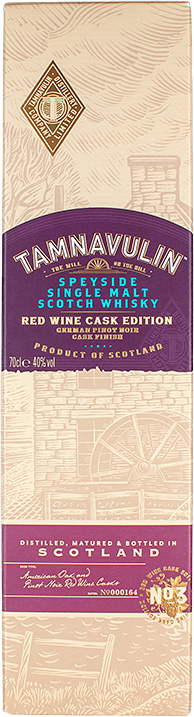 BOX tamnavulin red wine cask nas