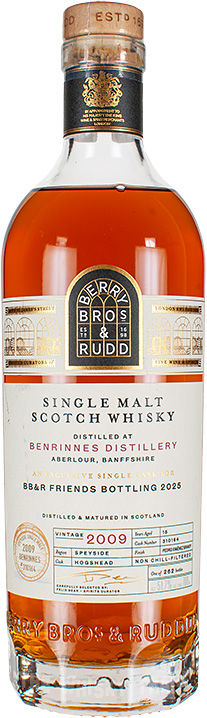 benrinnes 2009 berry bros 15yr