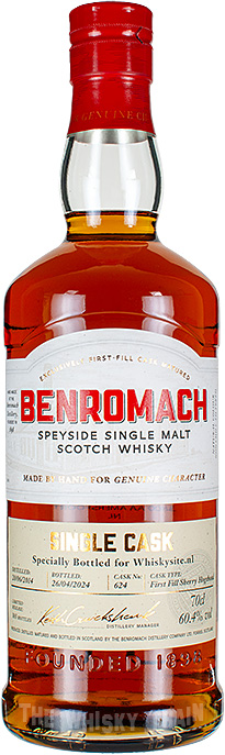 benromach 2014 ob bottled for whiskysite nl 9yr